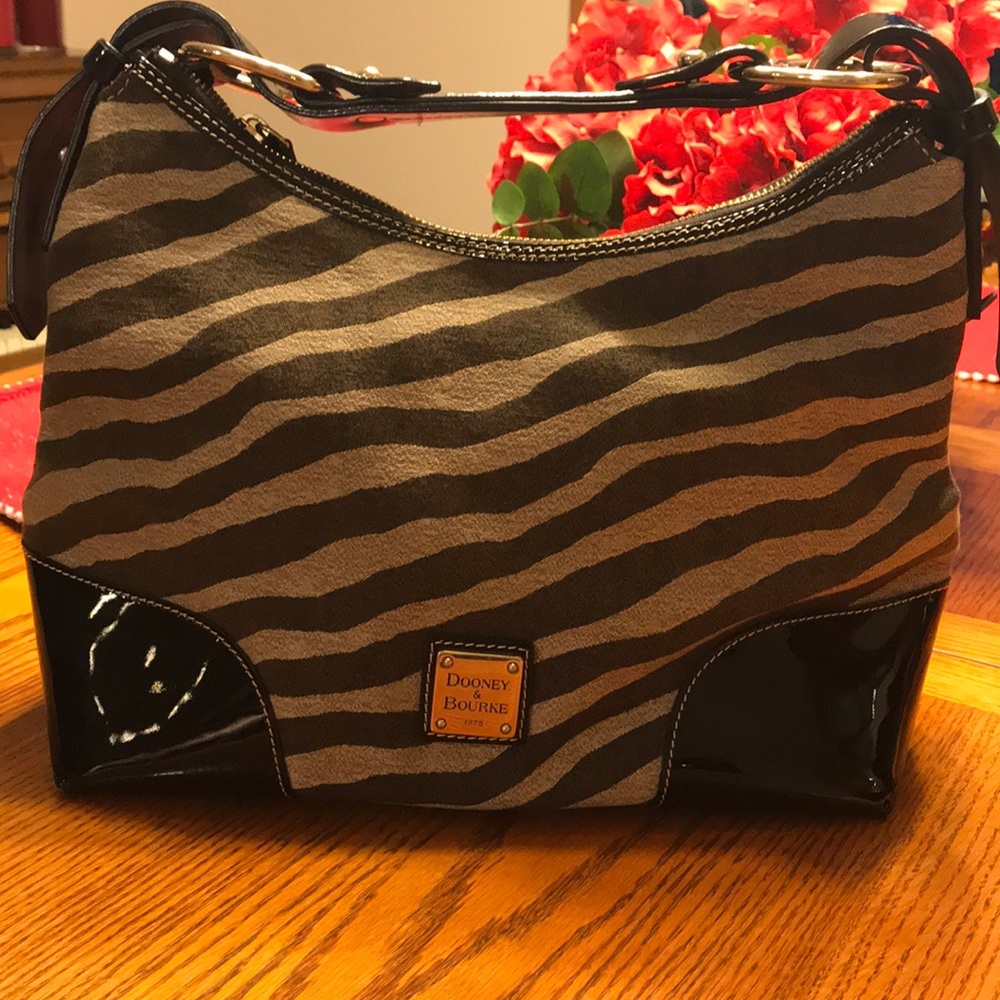 Dooney & Bourke zebra purse